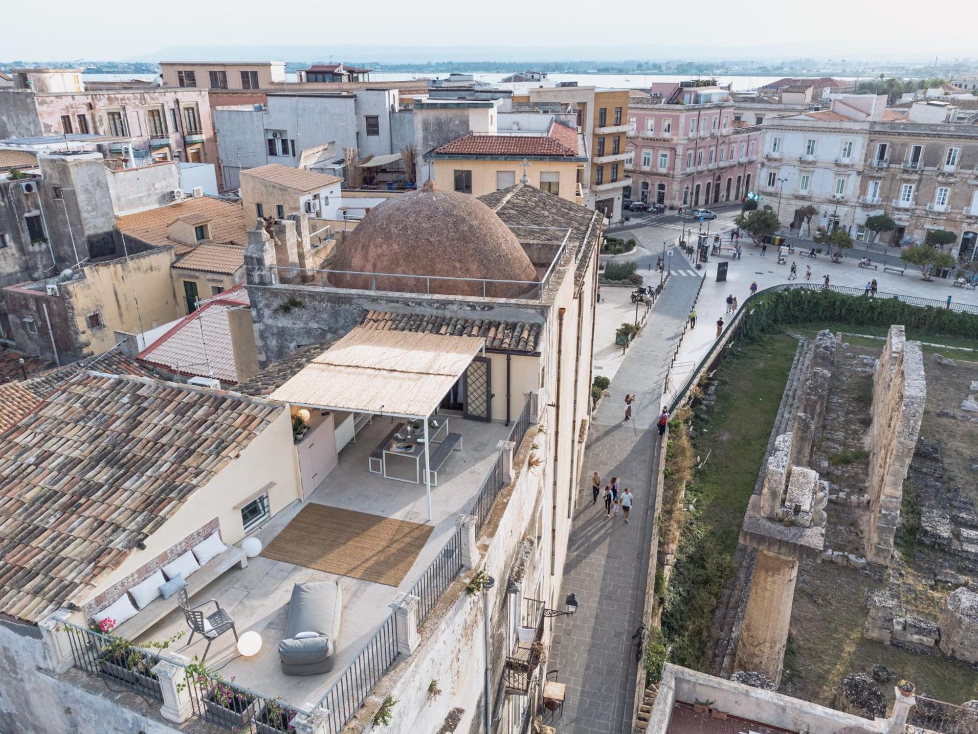 Ferienwohnung Alma Maris Terrazza Al Tempio By Bed&Bros Syrakus Exterior foto