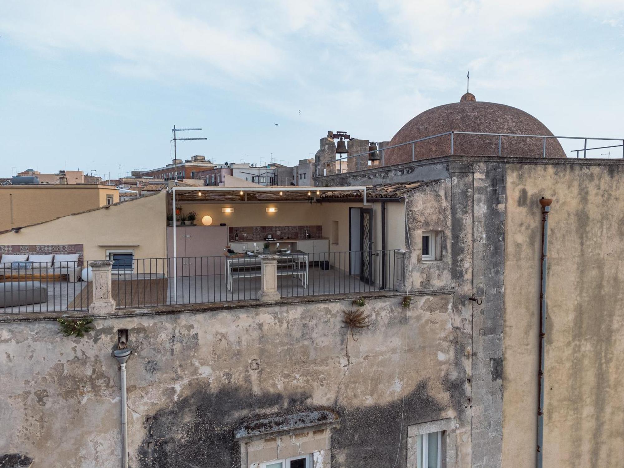Ferienwohnung Alma Maris Terrazza Al Tempio By Bed&Bros Syrakus Exterior foto