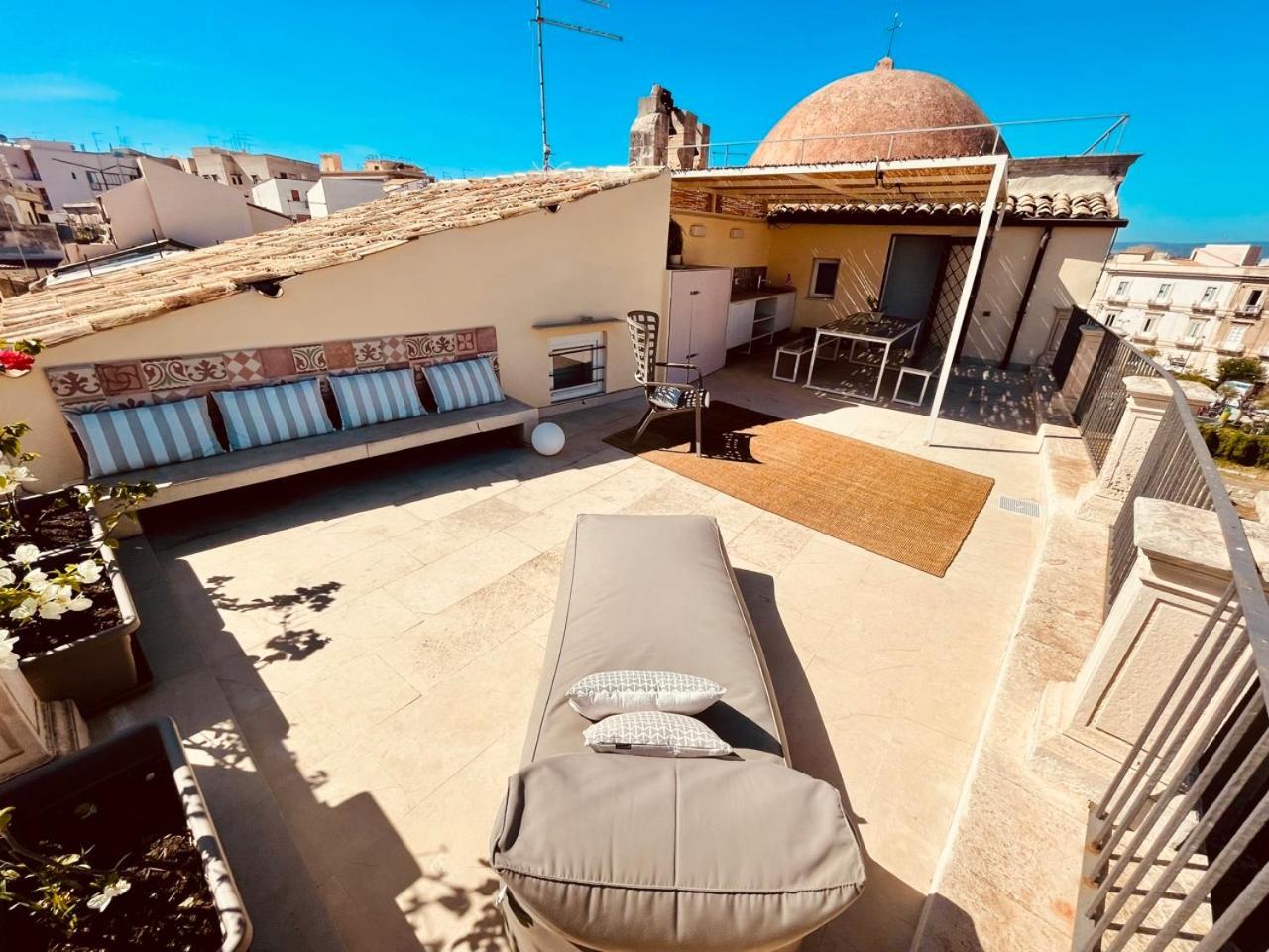 Ferienwohnung Alma Maris Terrazza Al Tempio By Bed&Bros Syrakus Exterior foto