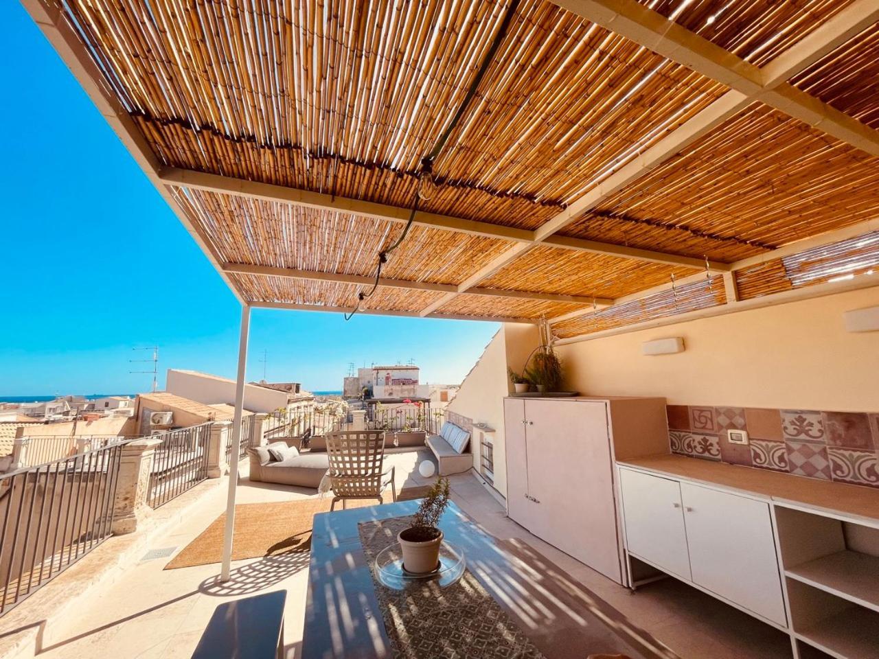 Ferienwohnung Alma Maris Terrazza Al Tempio By Bed&Bros Syrakus Exterior foto