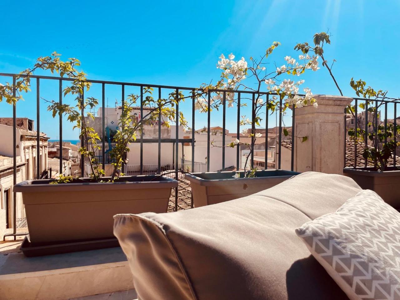Ferienwohnung Alma Maris Terrazza Al Tempio By Bed&Bros Syrakus Exterior foto